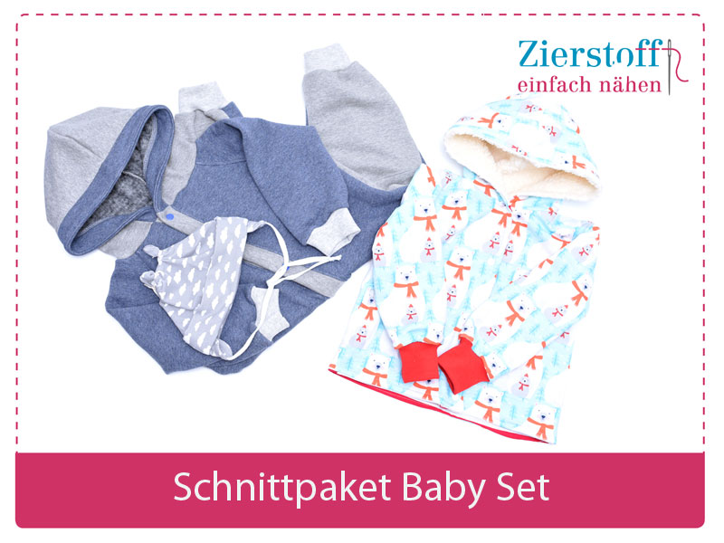 Schnittpaket! 3 Schnitte für Babys für 9,99 Euro inkl. Papierschnittmuster