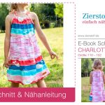 Trägerkleid “CHARLOTTE” – Schnittmuster & Ebook, Gr. 110 – 152 [Digital]