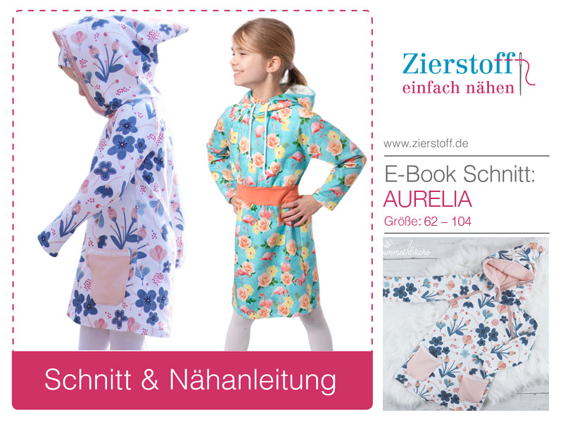 Kleid “Aurelia”, Gr. 62 – 104