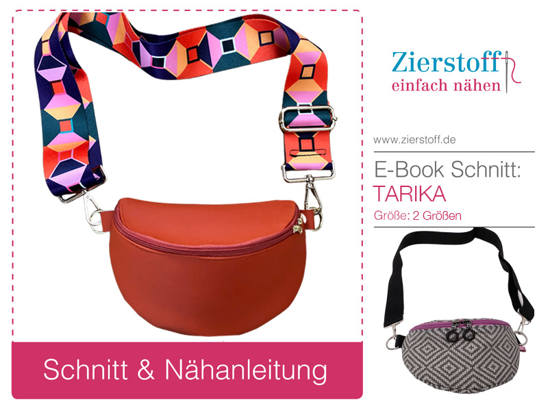 Crossbag Tasche, “TARIKA” – 3 Größen [Digital]