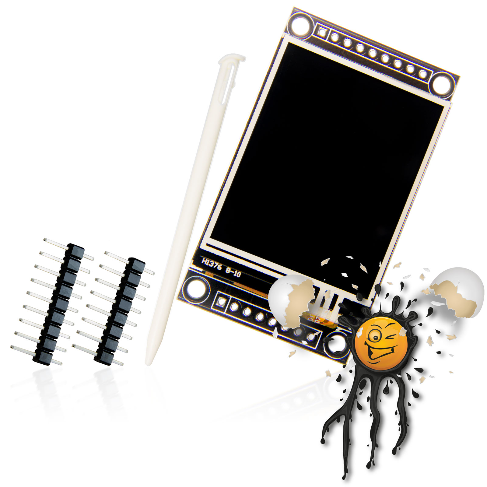 1.8 TOUCH RGB LCD 128×160 ST7735S SPI Display