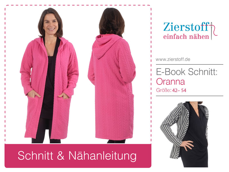 Comfort Fit – Cardigan, Jacke “ORANNA”, Gr. 42 – 54 [Digital]