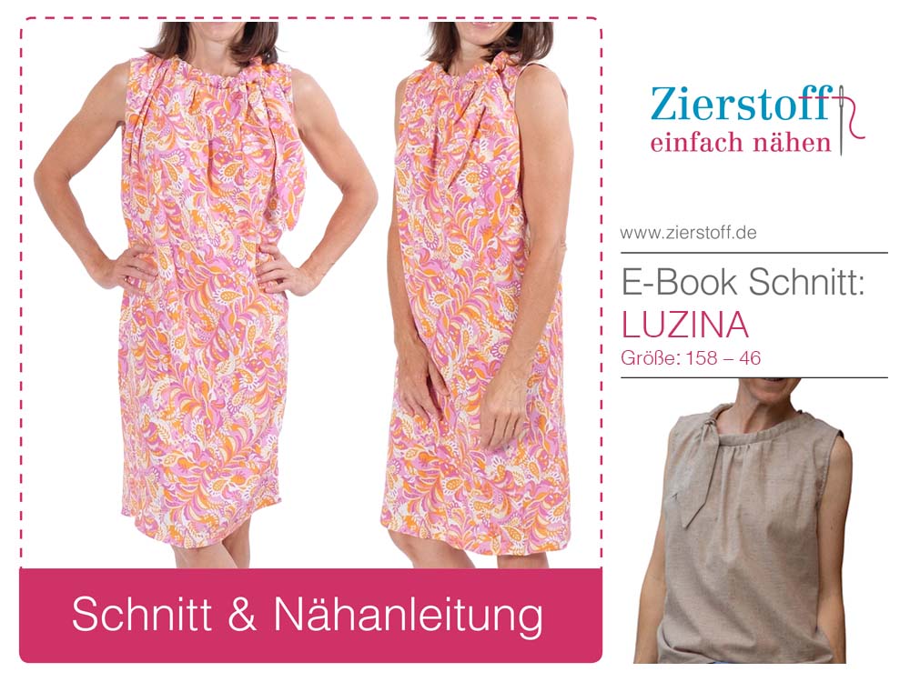 Kleid “LUZINA”, Gr. 158 – Damengr. 46 [Digital]