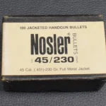 45/451, 200 Nosler Geschosse, 230gr FMJ 42064, zum Sonderpreis