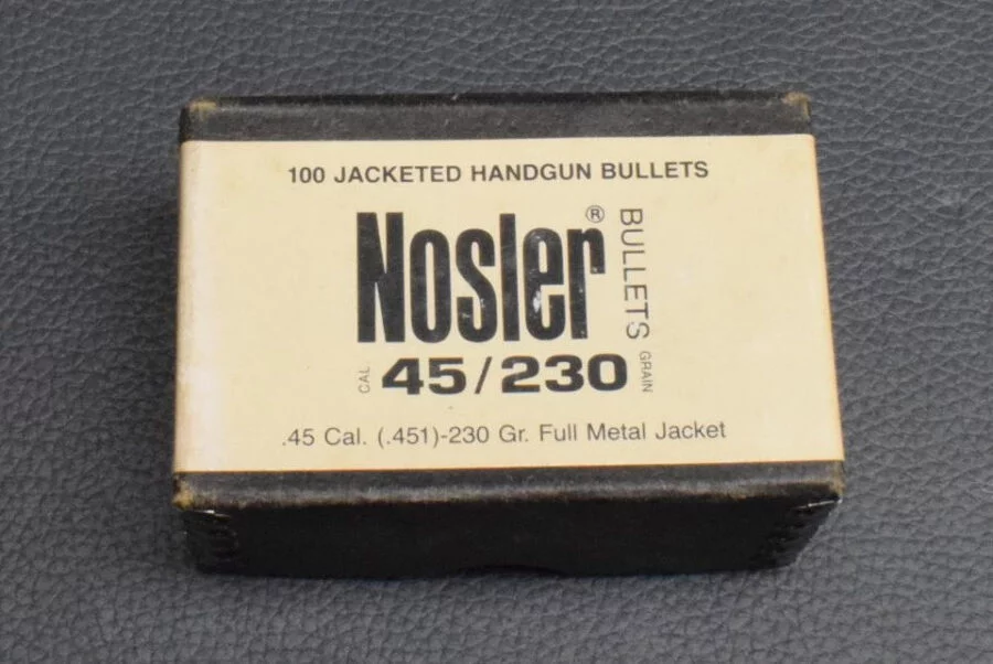 45/451, 200 Nosler Geschosse, 230gr FMJ 42064, zum Sonderpreis