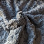 Fake Fur, Flauschstoff Grau