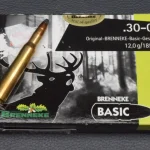 30-06, 20 Schuss Brenneke Basic, Kaliber .30-06 12,0g/185gr, zum Sonderpreis!