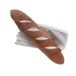 Lambwolf Schnüffelbaguette mit Knisterhülle, Quietscher, Versteckmöglichkeiten (42cm)