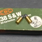 50 Patronen CBC, .38 S&W, 9,46g /146gr. Lead RN