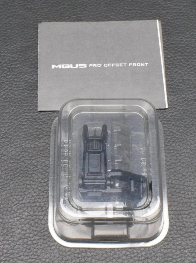 MAGPUL .180″ einstellbares MBUS Pro Offset Ersatzvisier Korn, stahl, schwarz