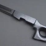 Steyr SSG 69, Target-Lochschaft, Holz, schwarz, verstellbarer Schaft