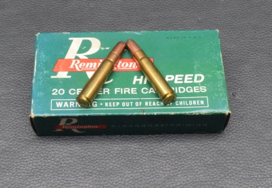 20 Patronen Remington Hi Speed, Core Lokt, Kal. 35 Rem. SP, 12,95g/200gr, zum Sonderpreis!