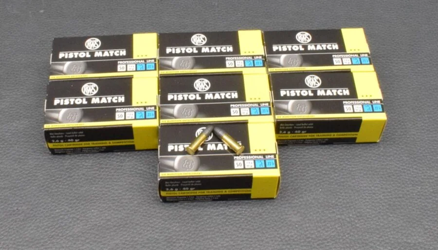 22lr., 350 Patronen, RWS, Pistol Match, Professional Line, 2,6g/40gr, zum Sonderpreis! – Bild 3