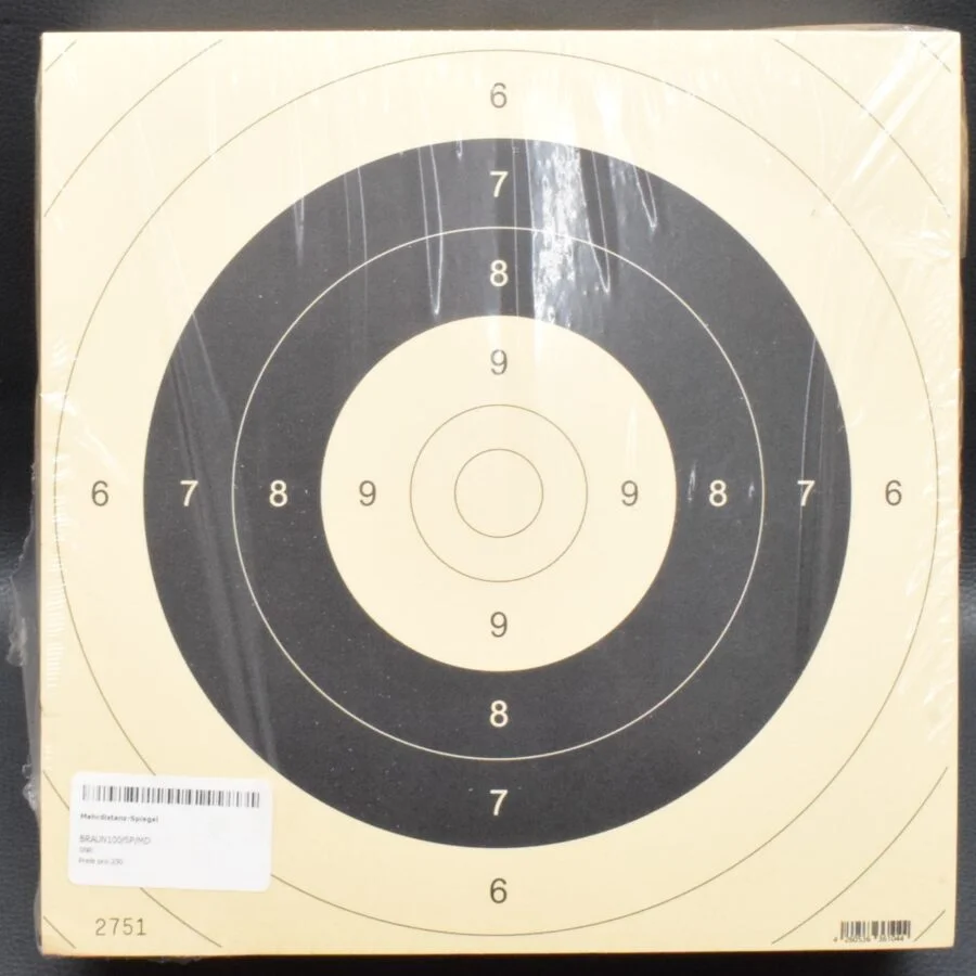 Krüger Pistolen-Spiegel 25/50 m, für Scheibe 100/SP/MD, fortlaufend nummeriert , 250 Stck., zum Sonderpreis !