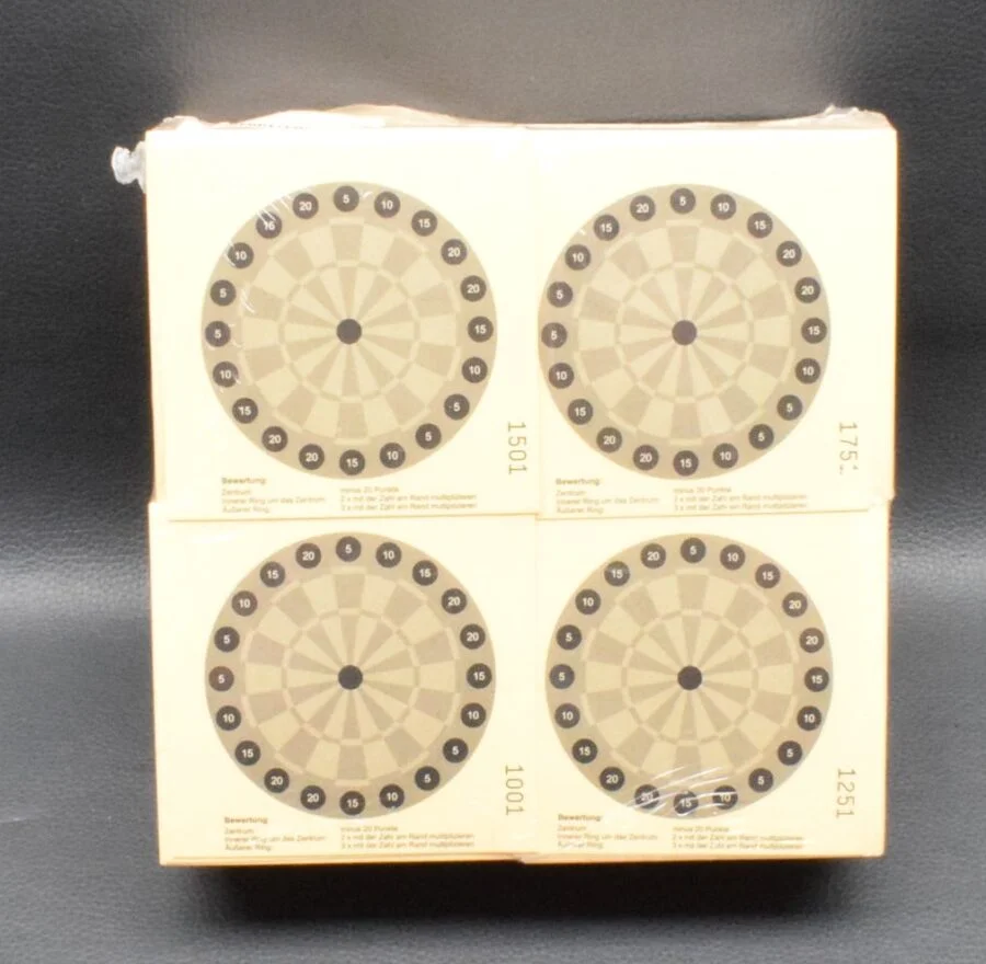 Braun Dart Scheiben LP 10 m, 10x10cm, , 1000 Stck., zum Sonderpreis !