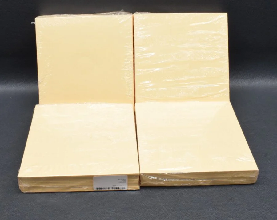 Braun LG Scheibe (blanco), 20x20cm, Unbedruckt , 400 Stck., zum Sonderpreis !