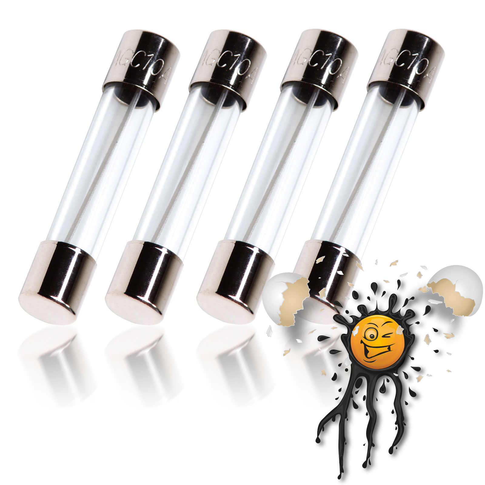 4 x Fein- Glas- Sicherung Picofuse Littelfuse 6x30mm 250V Flink/Fast 15A