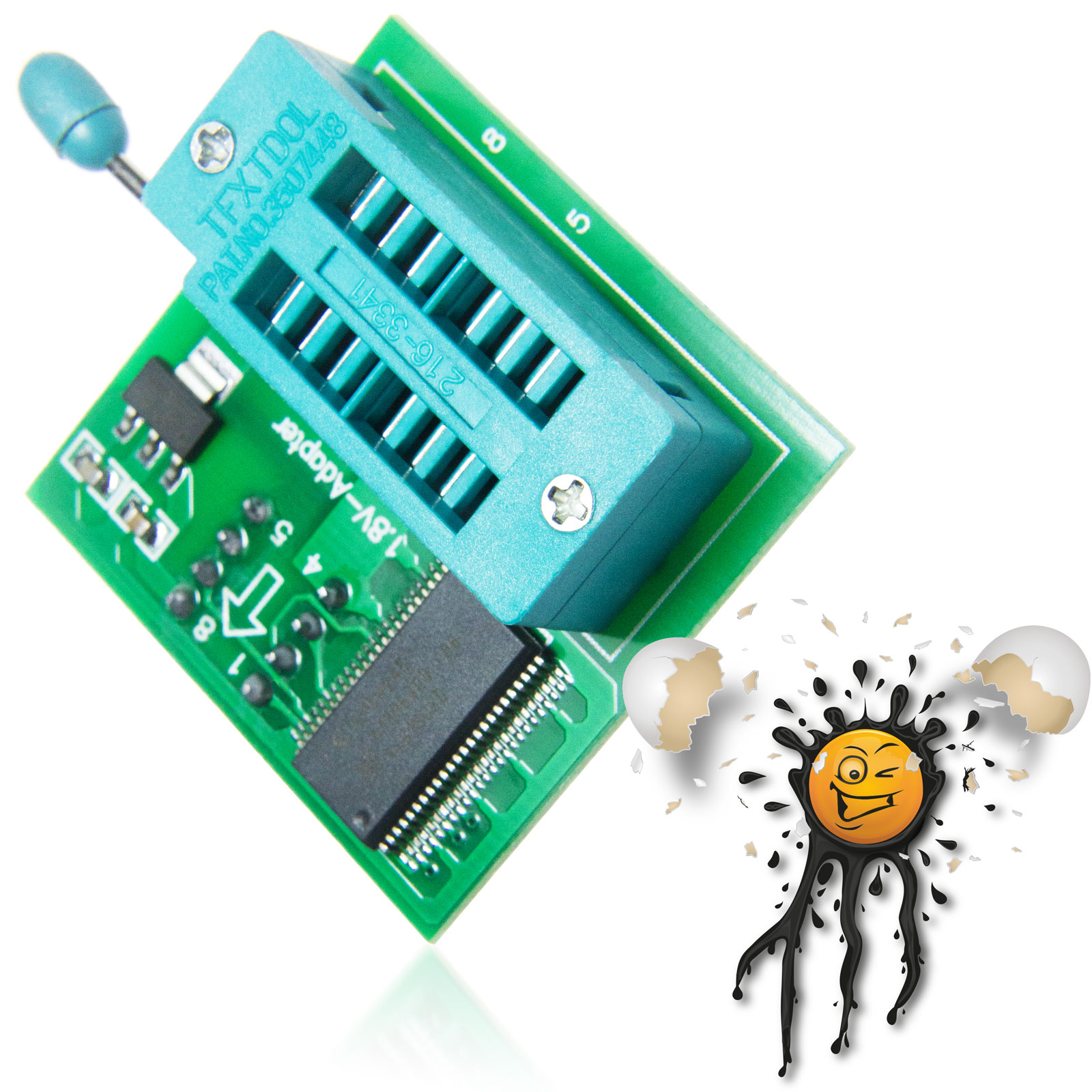 1,8V Flash NAND Bios Programmer Adapter CH341A