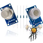 ESP8266 MQ8 Hydrogen Sensor 5V 3,3V Out 1V ADC Set Arduino