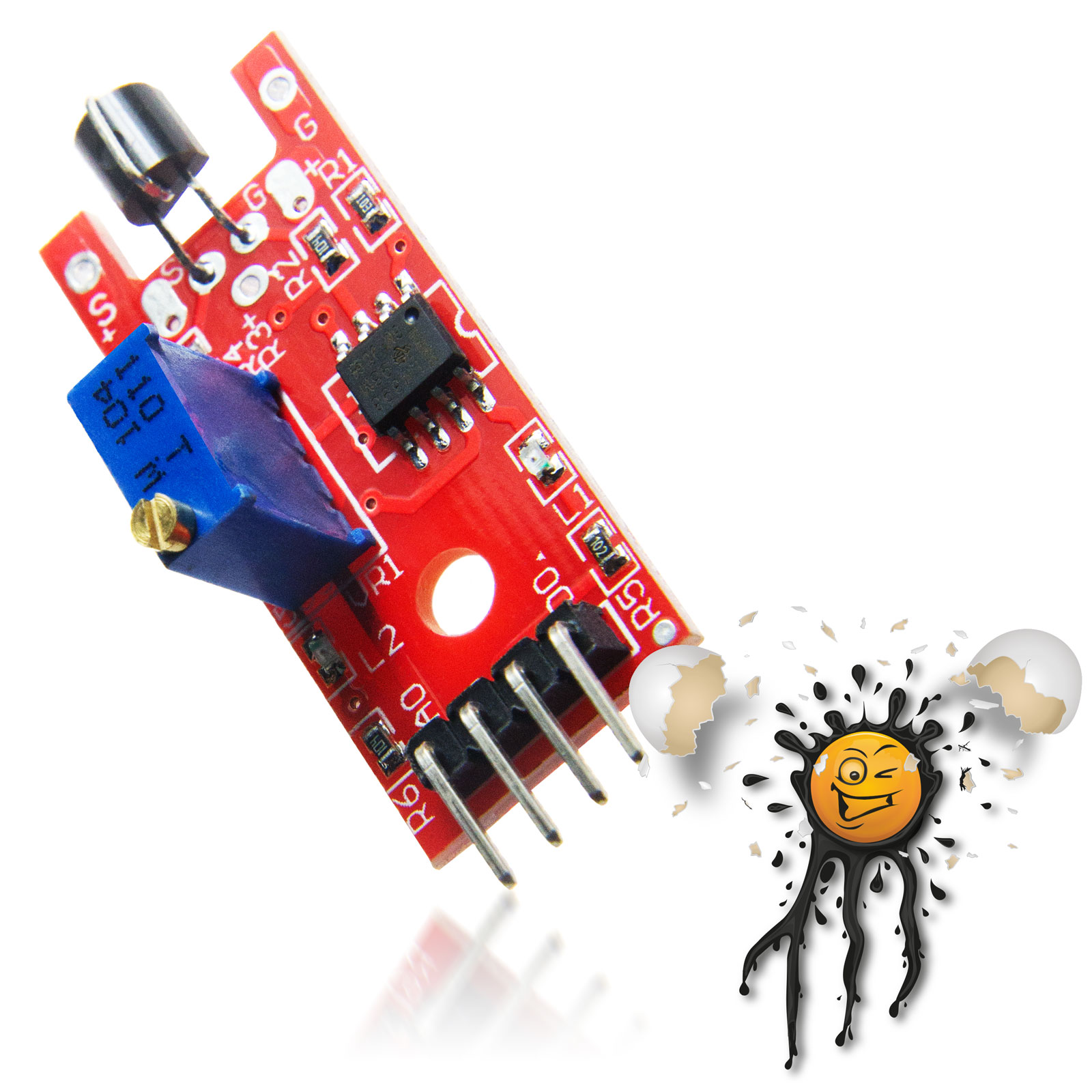 KY-036 Metall Touch Kontakt Sensor KSP13 LM393