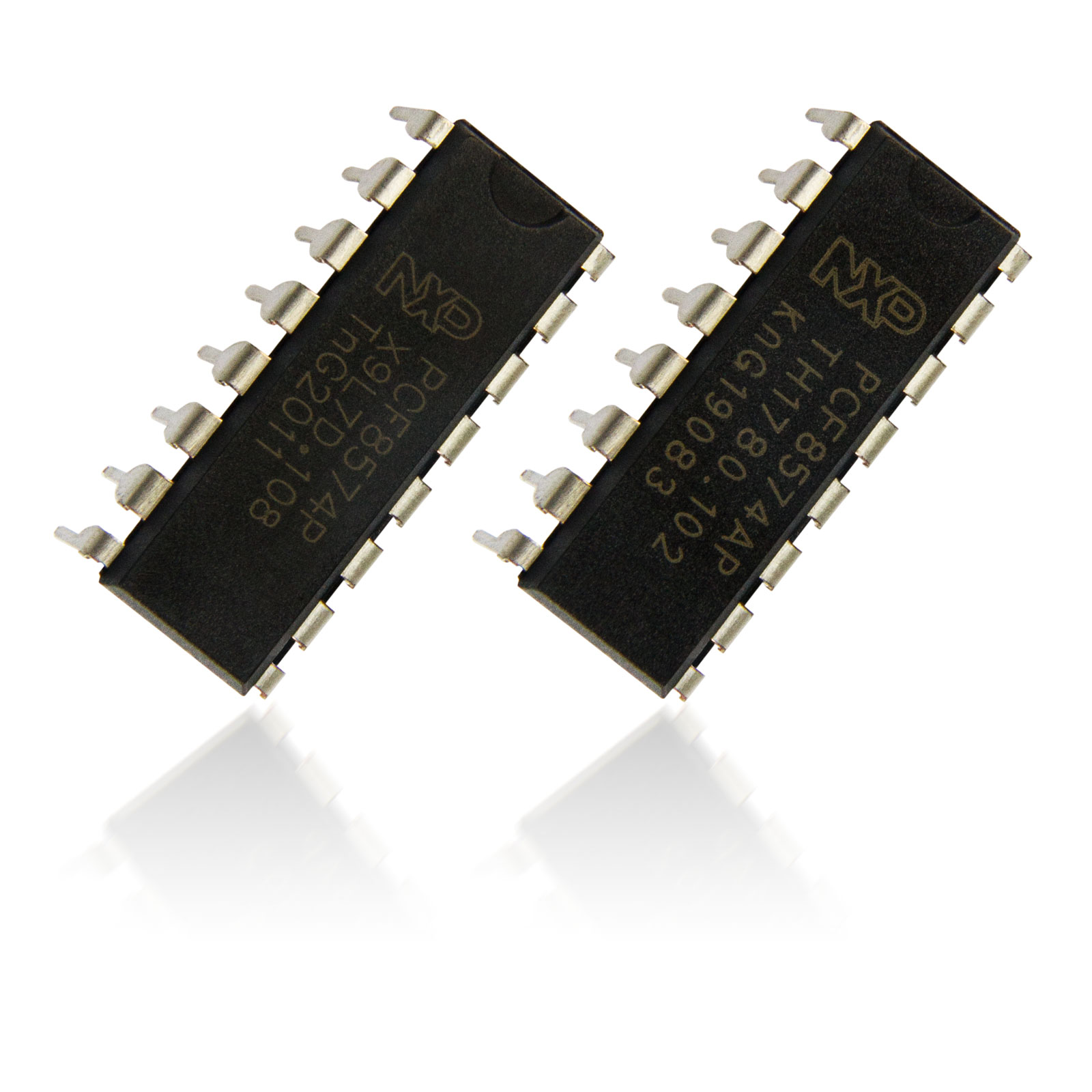 2 Stück PCF8574P oder PCF8574AP I2C I/O Bus Expander DIP16 IC