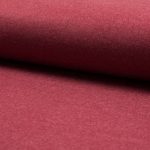 Mantelflausch, Flanell, Velour Strick, Marsala – Bordeaux