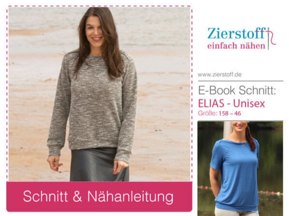 Shirt mit amerikanischem Ausschnitt “ELIAS” Unisex, Gr. 158 – Damengr. 46 – Comfort Fit [Digital]
