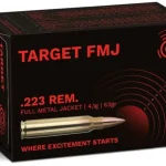 223 Rem GECO Target 4,1g 63grs 100 Schuss