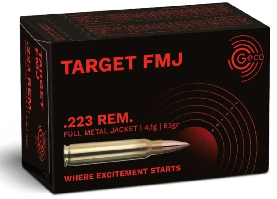 223 Rem GECO Target 4,1g 63grs 100 Schuss
