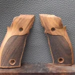 Sig Sauer P226 X-Five , Motiv Fischhaut HK2, Walnuss, Neuware zum Sonderpreis!