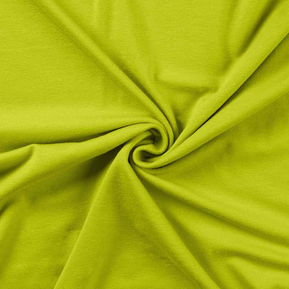 Viskosejersey, Tricot de Luxe – Lime