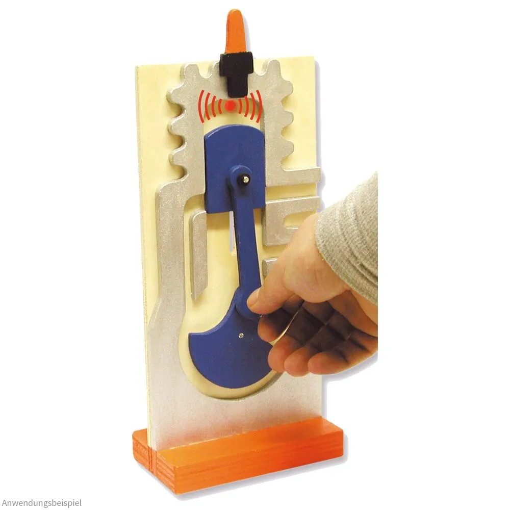 Zweitaktmotor Motor Modell Holz Bausatz Kinder Werkset Bastelset – ab 13 Jahren