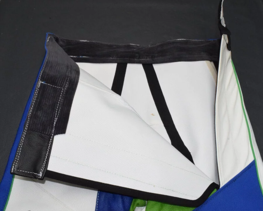 ahg-Anschütz Evotop, Schießhose, Größe 50 Herren, grün-blau, zum Sonderpreis – Bild 7