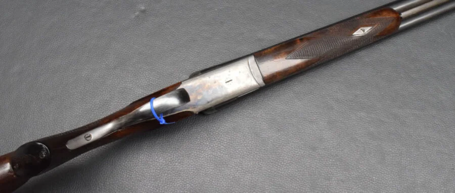 Aya Habicht Doppelflinte Kaliber 16/70, LL 70cm, DA, gut – Bild 6