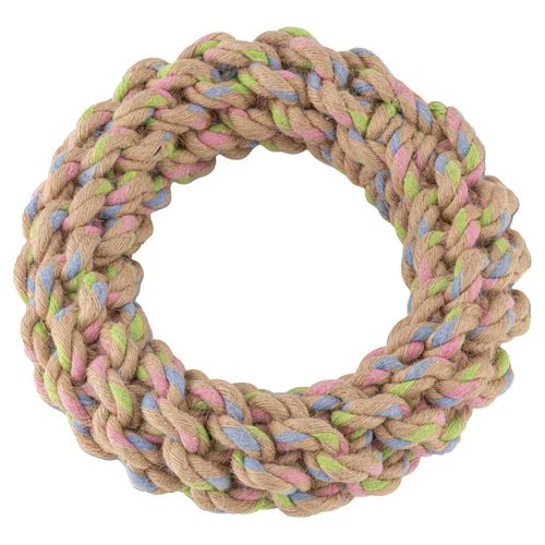 Beco Hemp – Ring (aus kräftigen Hanffasern und recycelte Baumwolle), 100% natürliches Material, 4x17cm