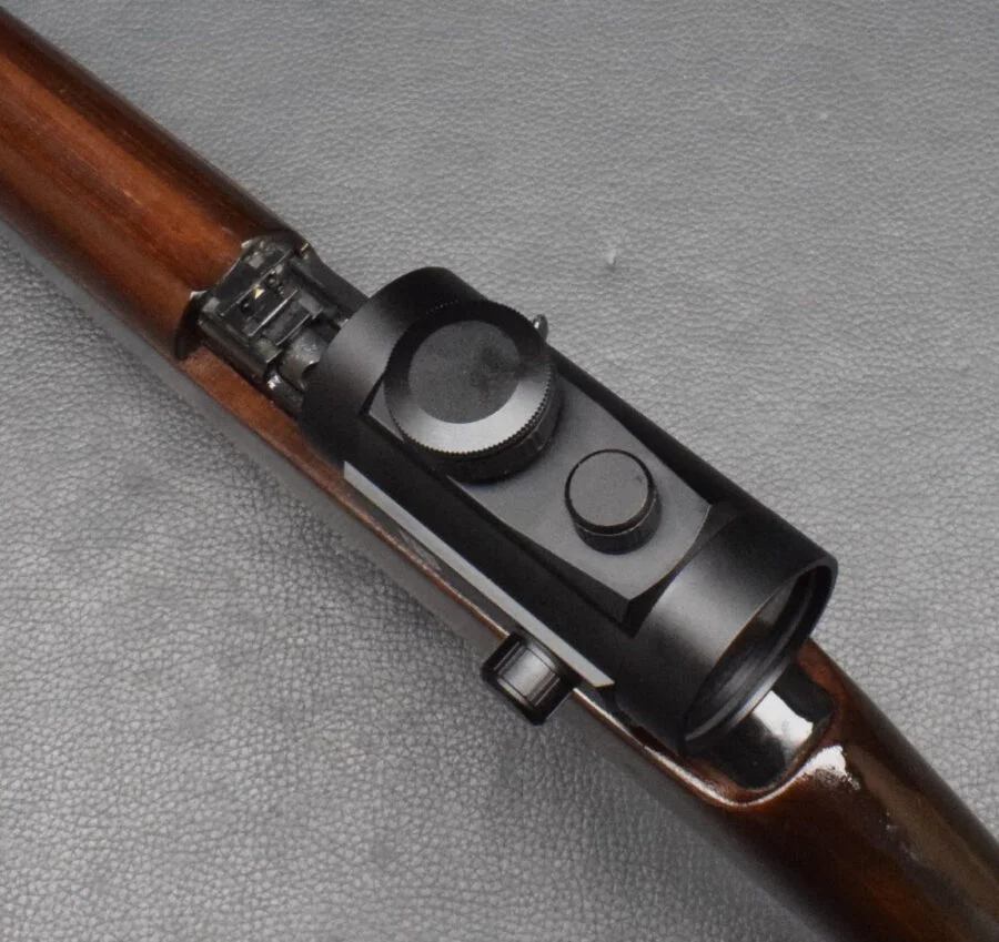 Erma EGM1 Modell 70, SL-Büchse, Kaliber 22lfB, 10er Magazin, mit N&S Red Dot, gut – Bild 3