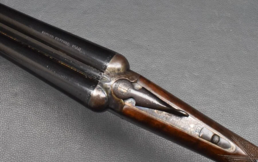 Kettner Köln Doppelflinte, Kaliber 12/70 , LL 71cm, DA, gut – Bild 3