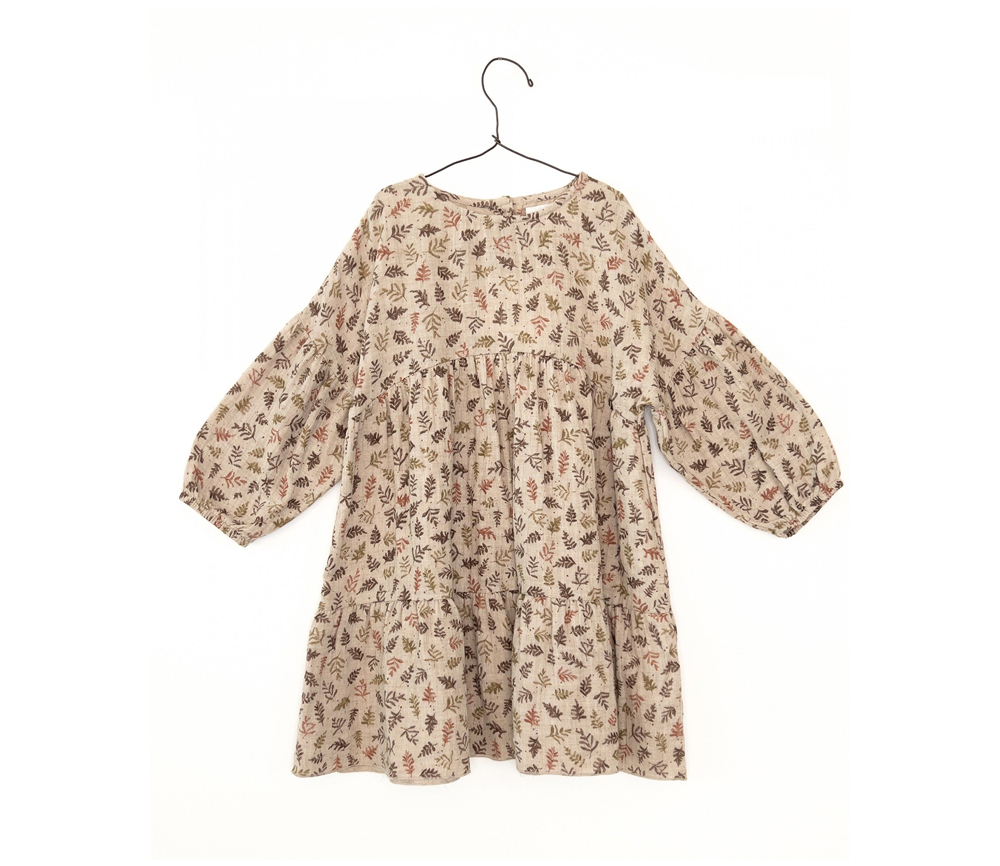 PLAY UP – Kleid mit Muster, Susanna Melange, BioBaumwolle GOTS (6J.)