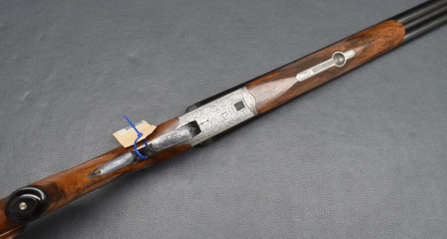 Merkel Suhl, Luxus- Doppelflinte Modell 8, Kaliber 16/70, NEU aus Sammlung – Bild 6