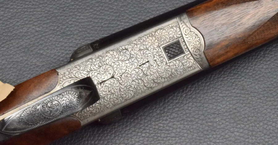 Merkel Suhl, Luxus- Doppelflinte Modell 8, Kaliber 16/70, NEU aus Sammlung – Bild 7