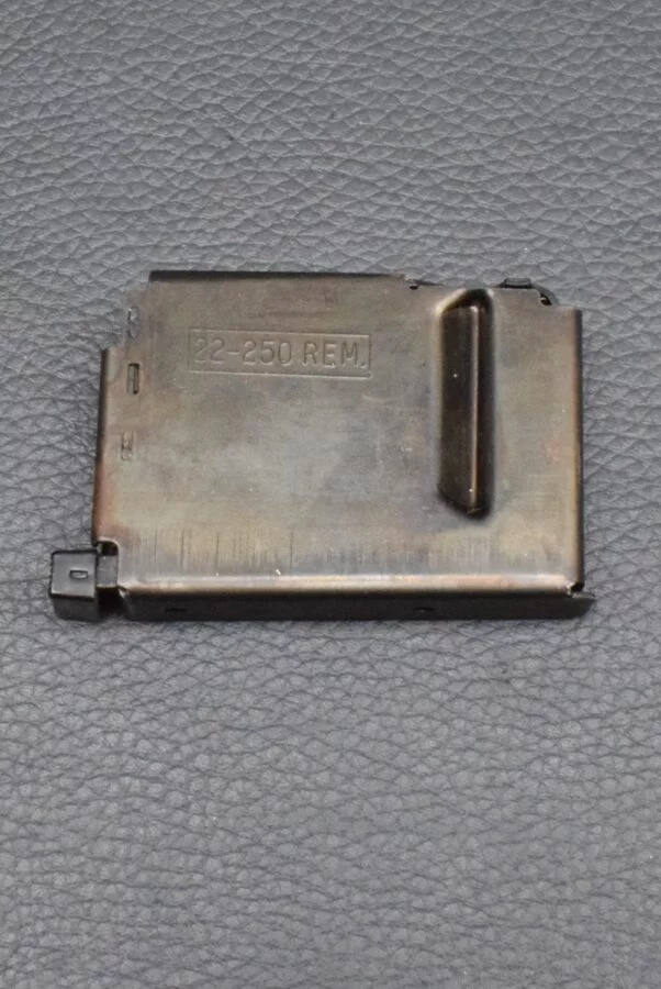 Remington Magazin, Mod.788, Kaliber 22-250Rem, für Rifle, 3 Schuss, Stahlblech, Gebraucht, Sehr gut, zum Sonderpreis!
