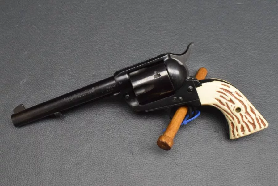 Sauer & Sohn Western Six-Shooter Revolver, Kaliber 357 Mag, 6,5″, brüniert, gut