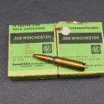 .308 Win., von RWS, Teilmantel-S, 11,7g/180gr, 20 Patronen, zum Sonderpreis!