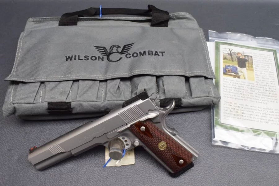 Wilson Combat Classic 1911, long Slide, 6″, stainless, Kaliber 45ACP, Neuware