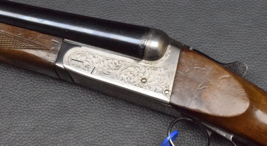 Zabala Doppelflinte, Kaliber 12/70 , LL 70 cm, DA, gut – Bild 3