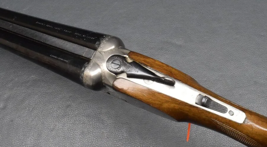 Zabala Doppelflinte, Kaliber 12/70 , LL 70 cm, DA, gut – Bild 4